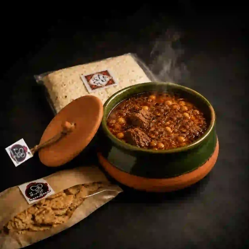 طرز تهیه آبگوشت در قابلمه به سبک سنتی